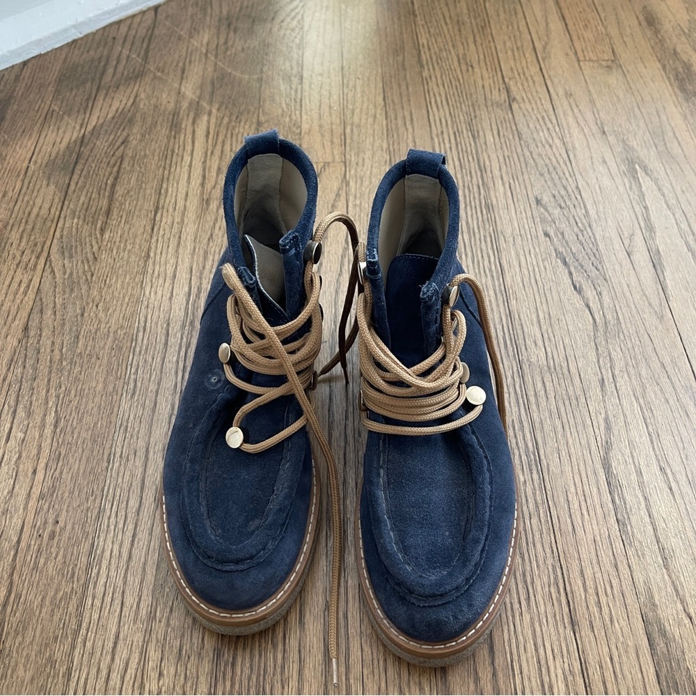 Boden Gowrie ankle boots. Size 36. Navy Blue